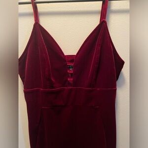 VELVET midi dress SZ small but stretches to M
